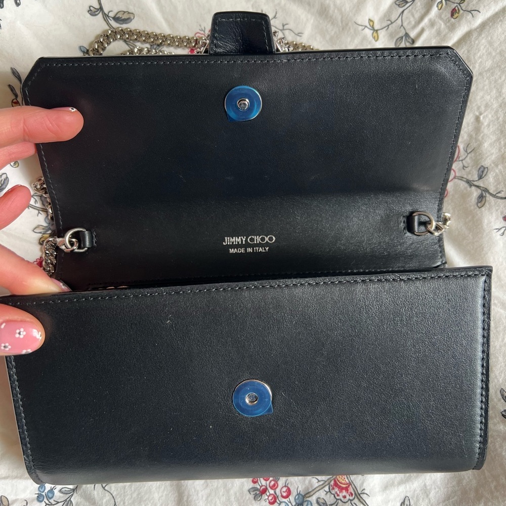 Jimmy Choo Wallet With Chain - image 3